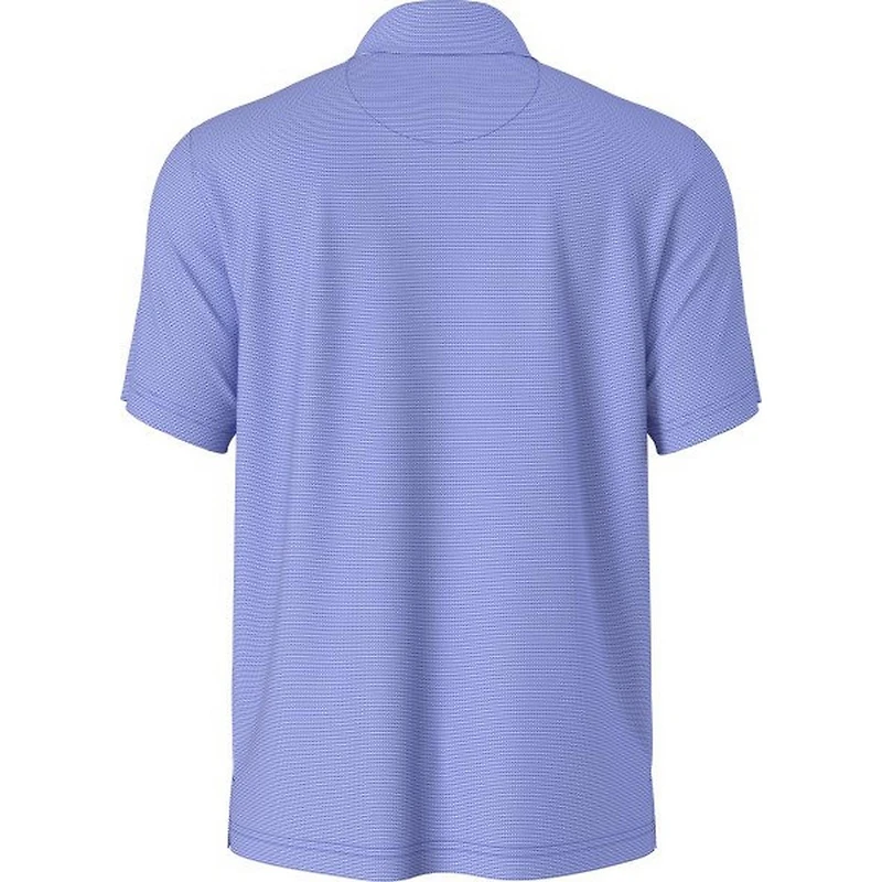 Men's Horizontal Print Short Sleeve Polo
