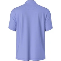 Men's Horizontal Print Short Sleeve Polo