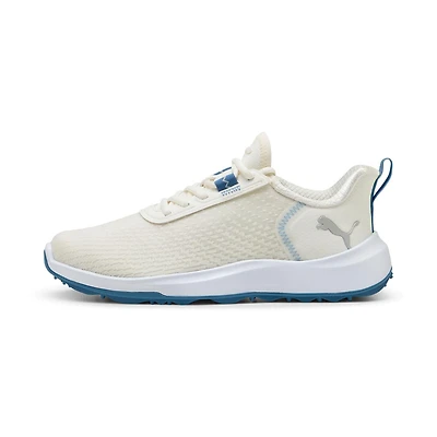 Women's Fusion Crush Sport Spikeless Golf Shoe - Off-White/Blue