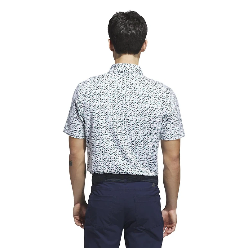 Men's Ultimate365 Micro Argyle Short Sleeve Polo