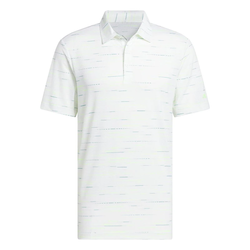 Men's Ultimate365 Mesh Glimmer Print Short Sleeve Polo