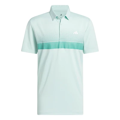 Men's Performance Allover Print Short Sleeve Polo