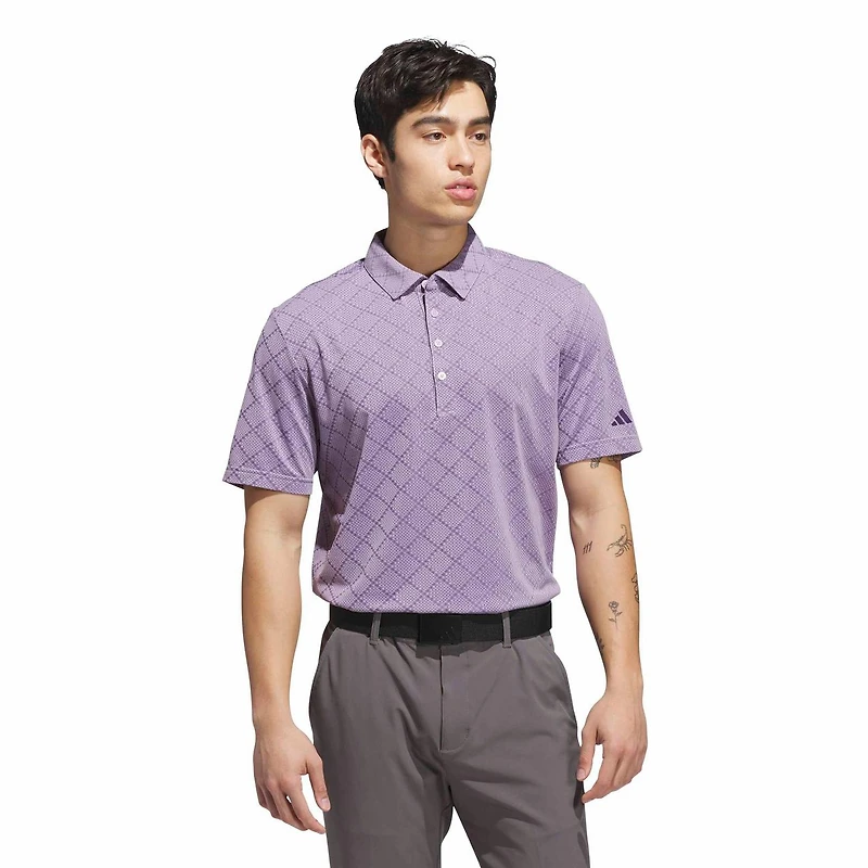 Men's Ultimate365 Jacquard Short Sleeve Polo