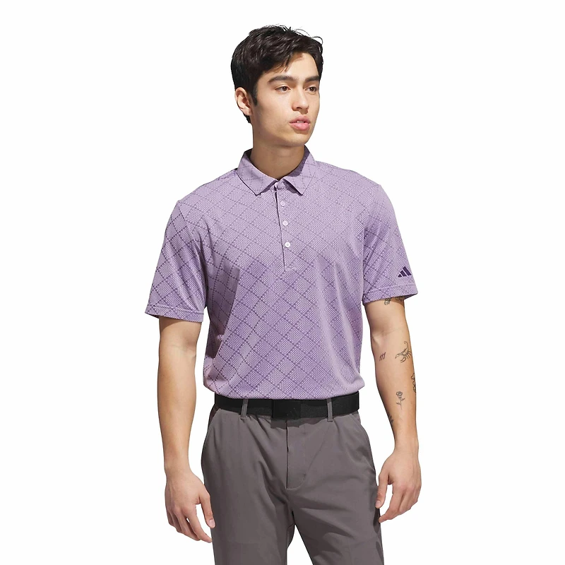 Men's Ultimate365 Jacquard Short Sleeve Polo