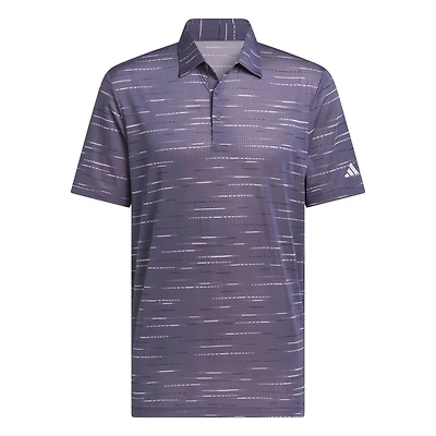 Men's Ultimate365 Mesh Print Short Sleeve Polo