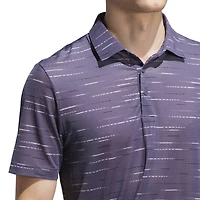 Men's Ultimate365 Mesh Print Short Sleeve Polo