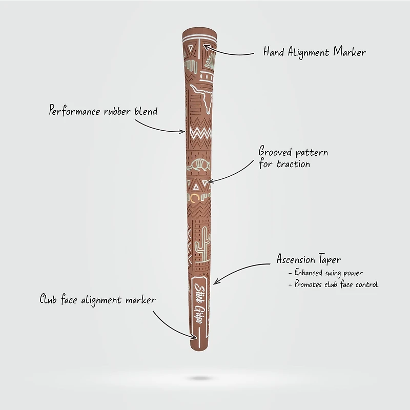 Gaucho Brown Standard Grip
