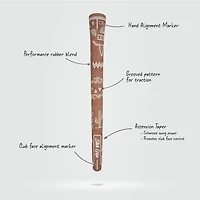 Gaucho Brown Standard Grip