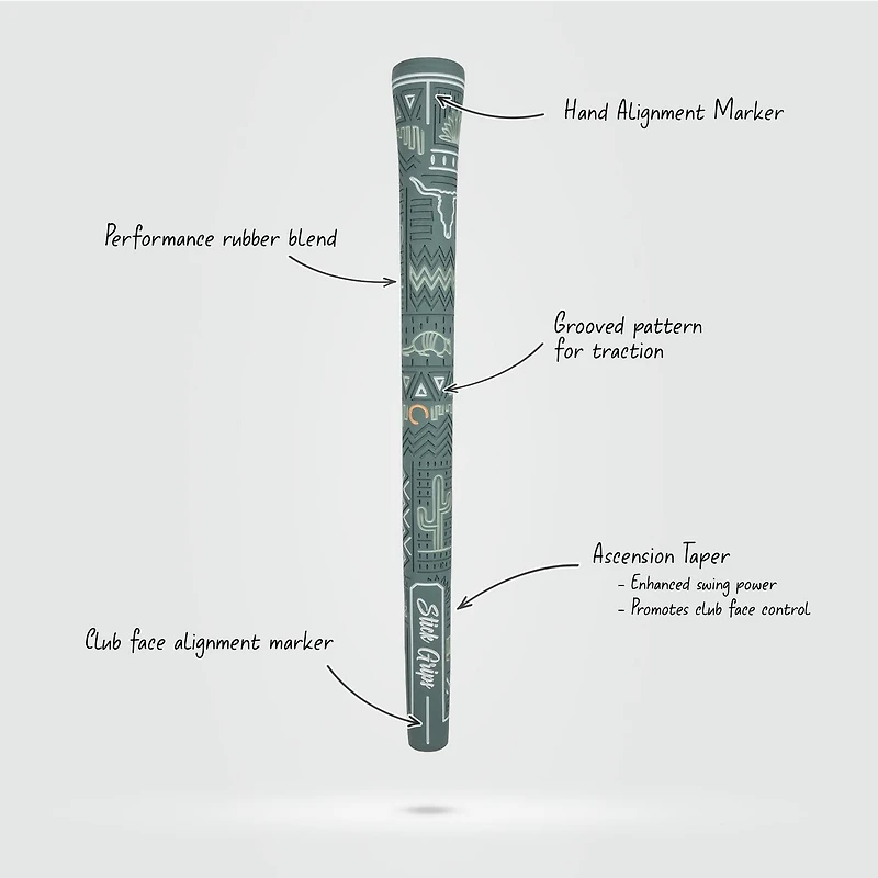 Gaucho Blue Standard Grip