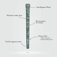 Gaucho Blue Standard Grip