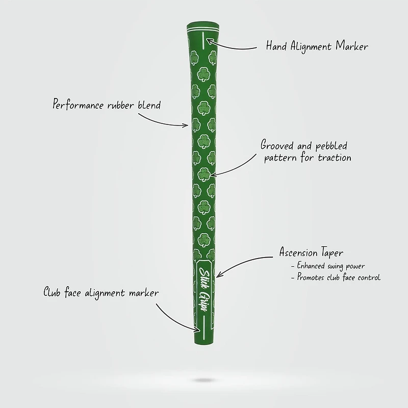 Lad Shamrock Green Standard Grip