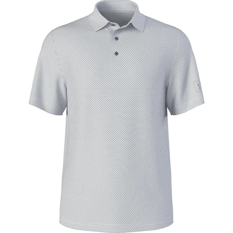 Men's Micro Geo Printed Short Sleeve Polo