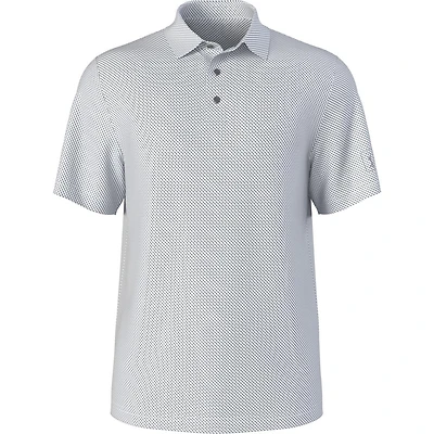 Men's Micro Geo Printed Short Sleeve Polo