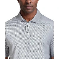 Men's Micro Geo Printed Short Sleeve Polo