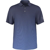 Men's Ombre Plaid Roadmap Short Sleeve Polo