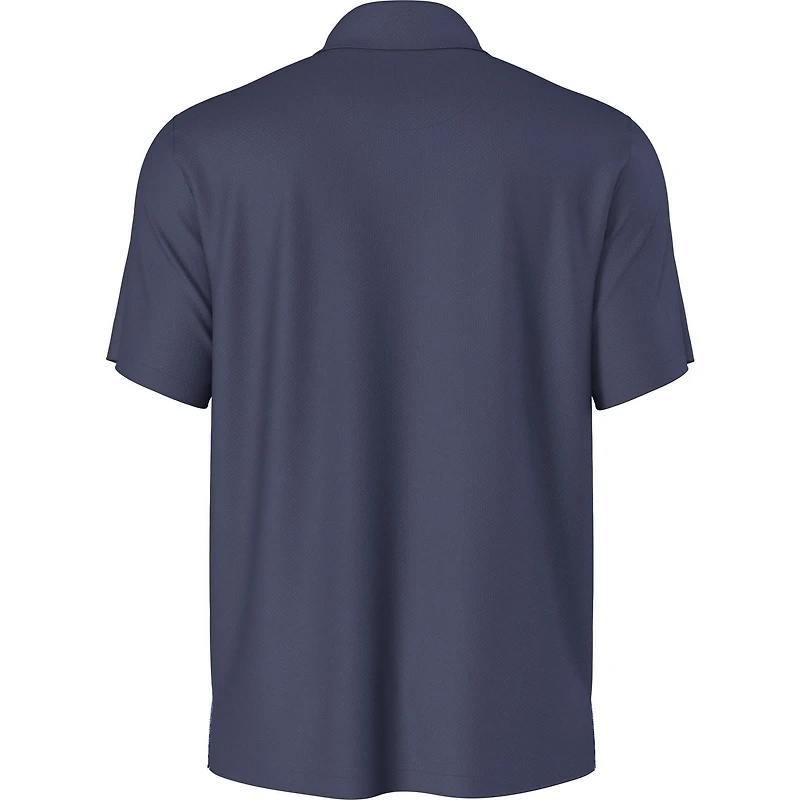 Men's Ombre Plaid Roadmap Short Sleeve Polo