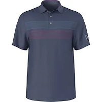 Men's Motion Chest Stripe Short Sleeve Polo