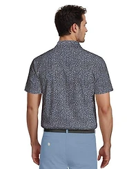 Men's All Over Golf Confetti Short Sleeve Polo