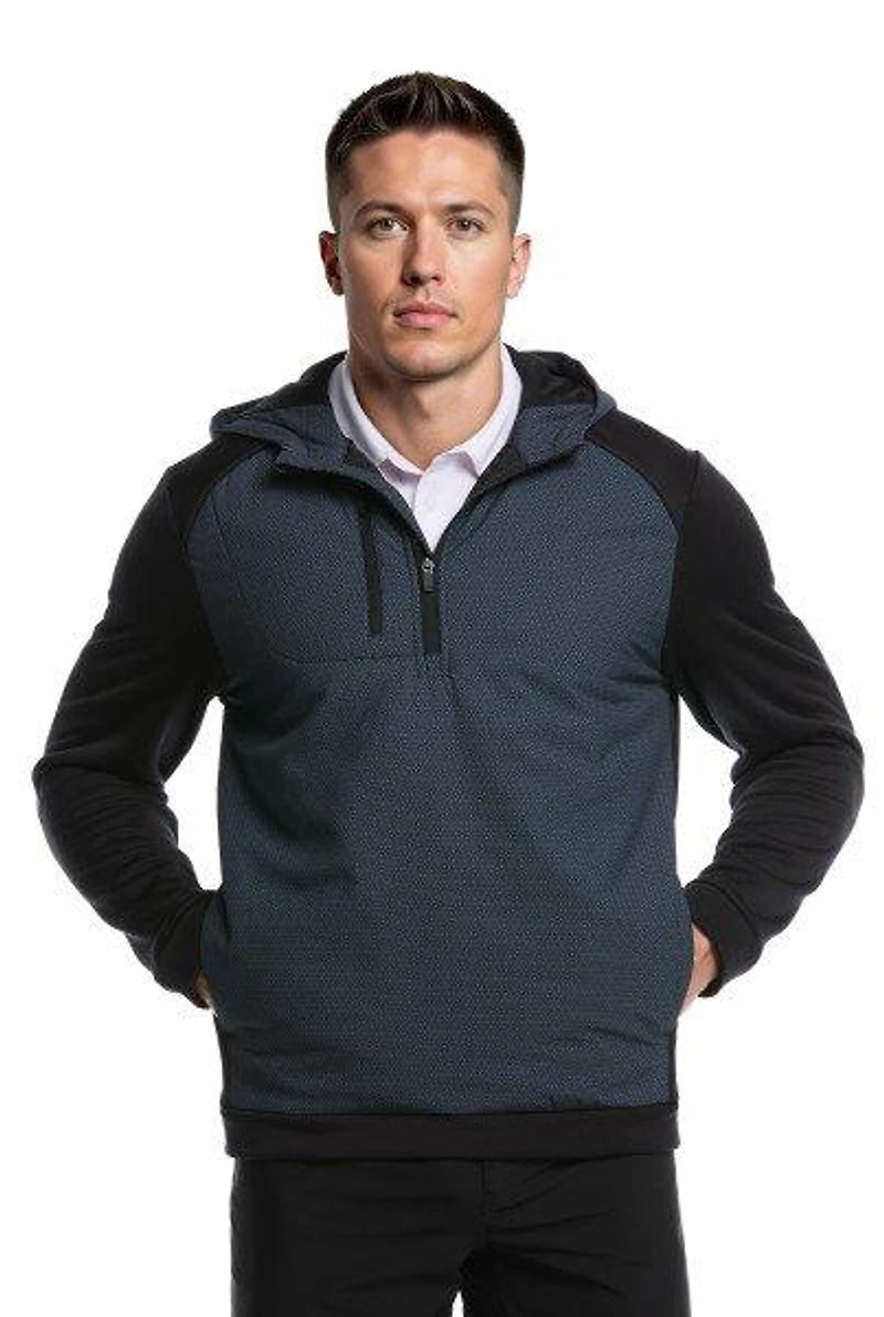 Men's Printed Fiber Fill Hoodie Jacket