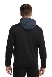 Men's Printed Fiber Fill Hoodie Jacket