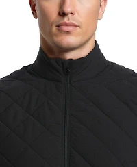 Men's Full Zip Fiber Fill Vest