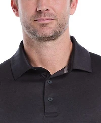 Men's Chev Twill Jacquard Short Sleeve Polo