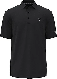 Men's Prospin Gingham Print Short Sleeve Polo