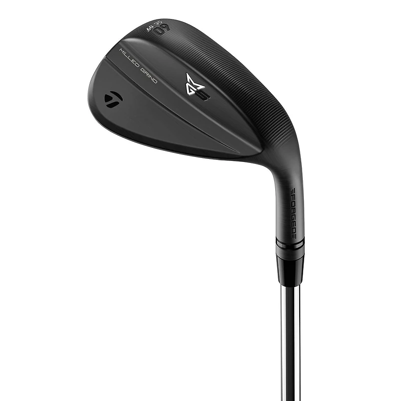 Milled Grind 5 Black Wedge with Steel Shaft