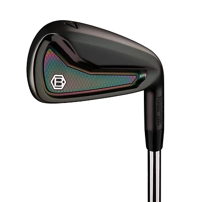 Limited Edition - CB24 4-PW Black Rainbow Iron Set with Steel Shafts