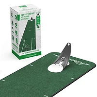 10FT Putting Mat with Pressure Putt Trainer