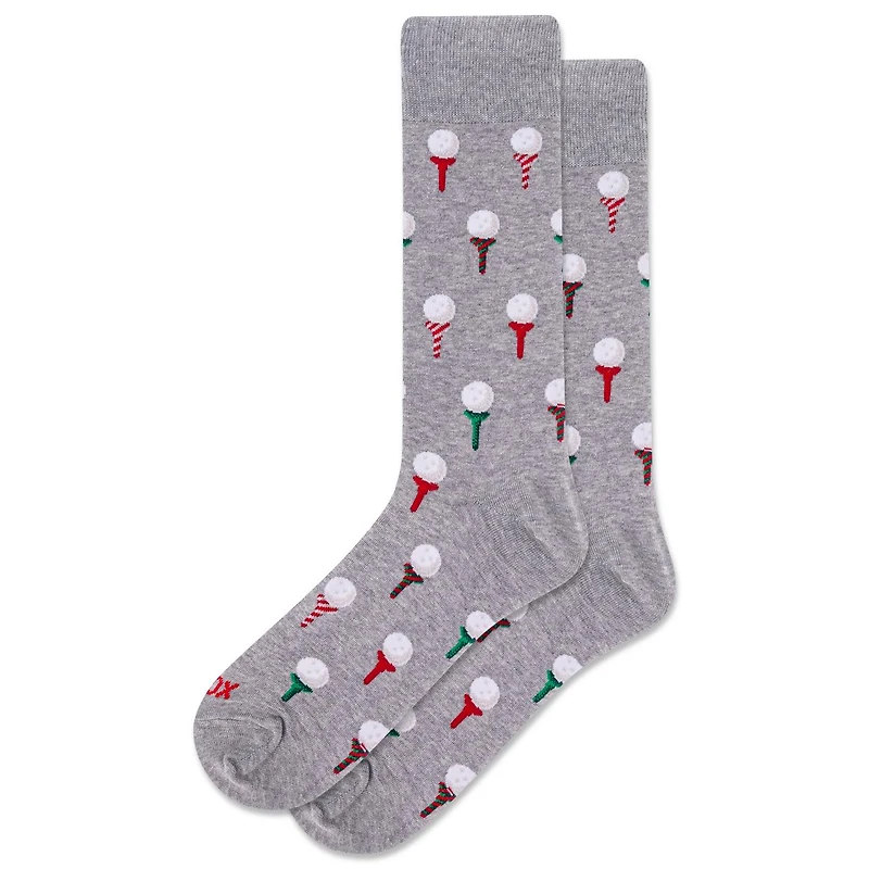 Men's Christmas Tee Crew Sock