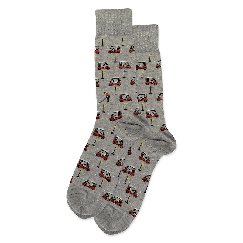 Men's Golfer Carts Crew Sock