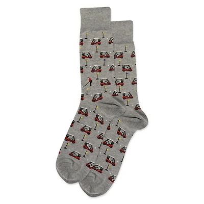 Men's Golfer Carts Crew Sock
