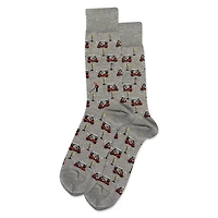 Men's Golfer Carts Crew Sock