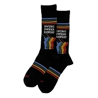 Men's Swing Swear Repeat Crew Sock