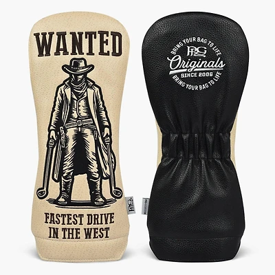 Most Wanted Driver Headcover