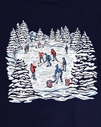 Men's Sticks the Middle Long Sleeve T-Shirt