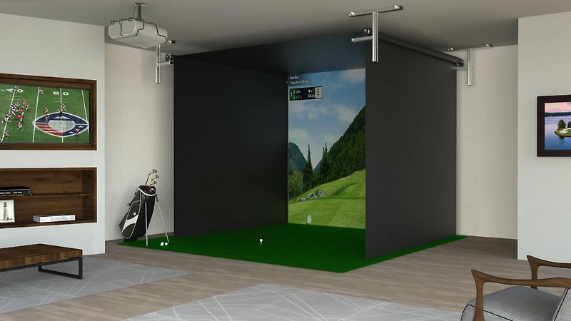 Vanish Retractable Golf Enclosure