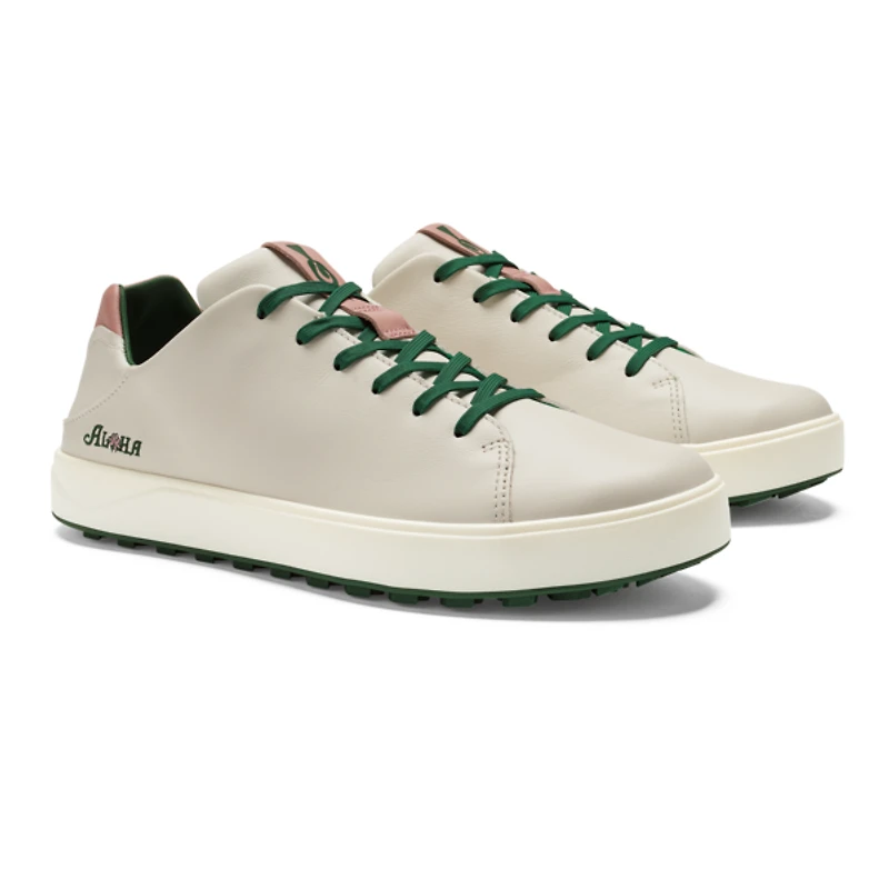 Men's LE Wai'Alae Spikeless Golf Shoe - White/Multi
