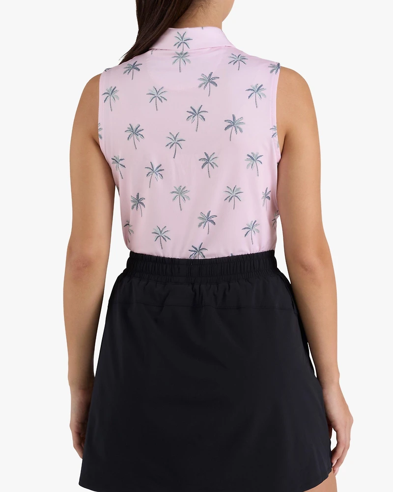 Women's Shake Your Palm Sleeveless Polo