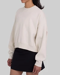 Women's Script Fleece Crew Sweater