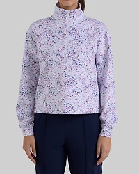 Women's At Ease Paint Splatter 1/4 Zip Sweater