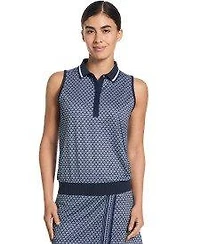 Women's Sleeveless Polo