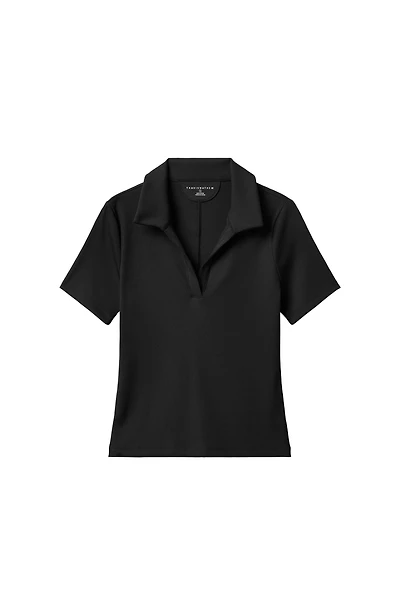 Women's Moveknit V-Neck Short Sleeve Polo