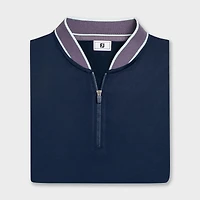 Women's Zip Blade Collar Short Sleeve Polo