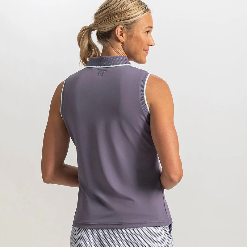 Women's Sleeveless Polo