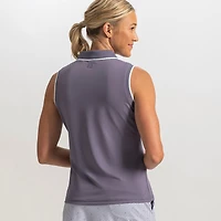 Women's Sleeveless Polo