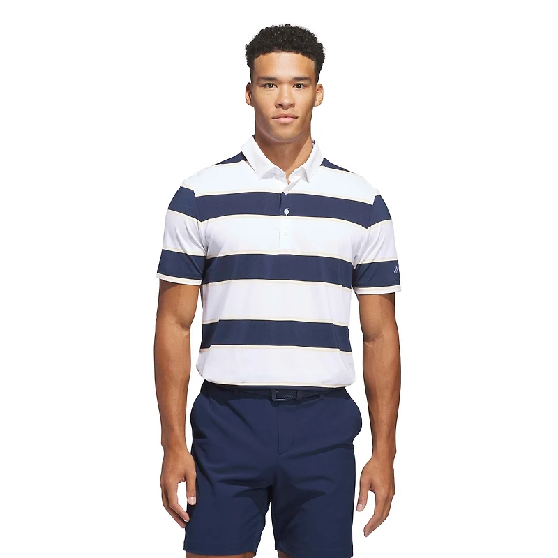 Men's Ultimate365+ Jumbo Stripe ClimaCool Short Sleeve Polo