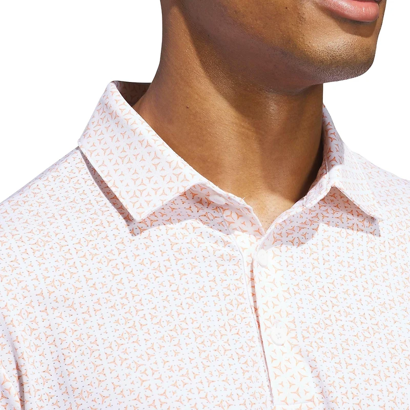 Men's Ultimate365 Mesh Tango Print ClimaCool Short Sleeve Polo