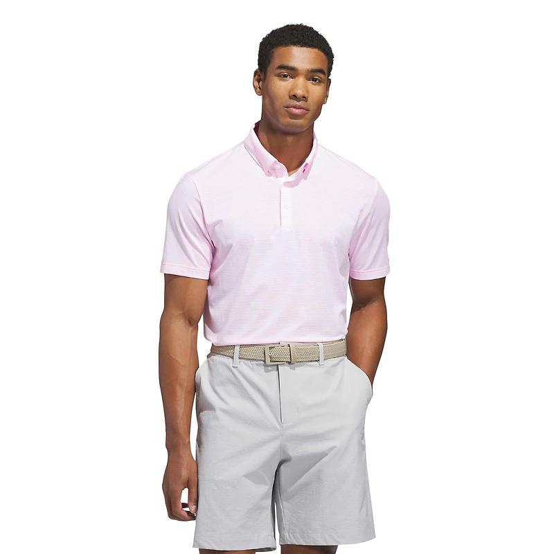 Men's Ultimate365+ Pencil Stripe ClimaCool Short Sleeve Polo